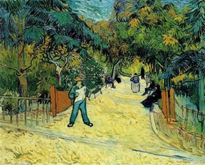 Entrance to the Public Gardens in Arles | Milwaukee Art Museum