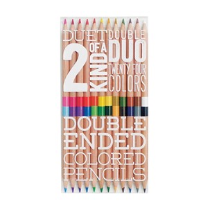 2 of a Kind Double Ended Colored Pencils | Milwaukee Art Museum Store