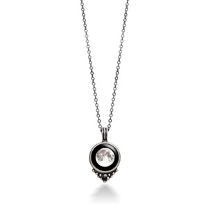 Classic Pewter Moonphase Necklace - Web Only Exclusive | Milwaukee Art Museum