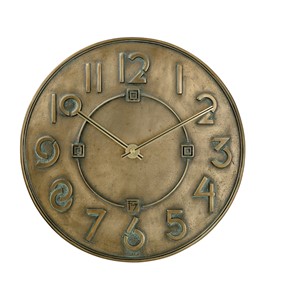 Frank Lloyd Wright Bronze Exhibition Wall Clock - Web Only Exclusive | Milwaukee Art Museum