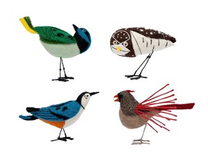 Charley Harper Felt Birds | Milwaukee Art Museum