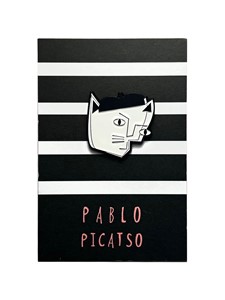 Pablo Picatso Cat Artist Pin | Milwaukee Art Museum