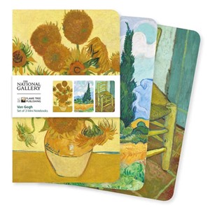 Van Gogh Sunflower Set of 3 Mini Notebooks | Milwaukee Art Museum