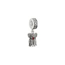 Dog Charm - Terrier  Sterling Silver