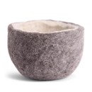 Grey Felt Bowl - Medium