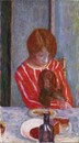 Woman with Dog by Pierre Bonnard 8"x10" Gicl&#233;e Print