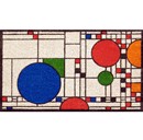 Coonley Playhouse Color Doormat - Frank Lloyd Wright