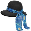 Van Gogh Starry Night Art Hat - Black