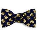 45 Adapters Silk Bow Tie