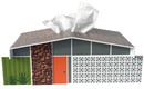Twin Palms House Tissue Box Cover