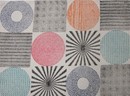 Stitched Circles & Squares Placemat