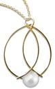 Wire Overlapping Circle Pendant