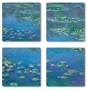 Monet Water Lilies Coaster Set