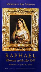 Raphael's Woman with the Veil Exhibition Poster | Milwaukee Art Museum Store