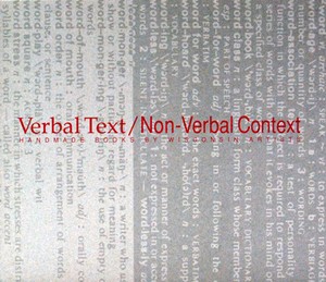 Verbal Text/ Non Verbal Context | Milwaukee Art Museum Store