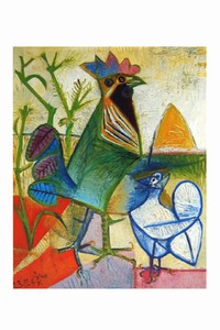Picasso's Cock of Liberation postcard | Milwaukee Art Museum Store