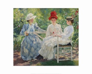 <i>Three Sisters- A Study in June Sunlight</i> by Edmund Charles Tarbellner | Milwaukee Art Museum Store