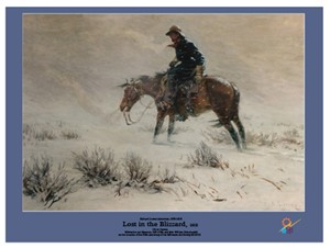 Poster- Lost in the Blizzard | Milwaukee Art Museum Store