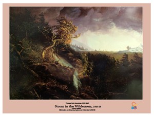 Poster- Storm in the Wilderness | Milwaukee Art Museum Store