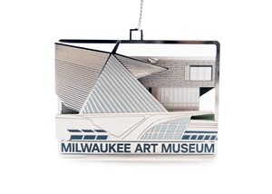 3D Milwaukee Art Museum Ornament | Milwaukee Art Museum Store