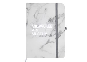 Milwaukee Art Museum Marble Lined Notebook | Milwaukee Art Museum Store