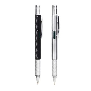 4-in-1 Pen Tool Black and Silver | Milwaukee Art Museum