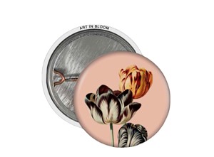 Art In Bloom Pink Tulips Button | Milwaukee Art Museum Store