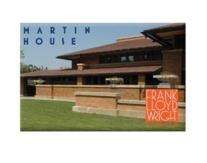 Frank Lloyd Wright Martin House Magnet