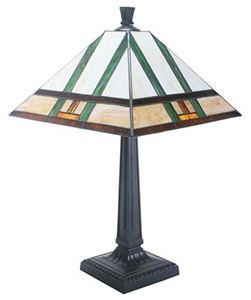 Mission Lamp Small Frank Lloyd, Frank Lloyd Wright Lamps Stained Glass