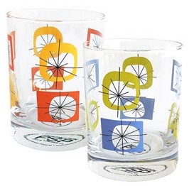 Atomic Old Fashioned Glass | Milwaukee Art Museum Store