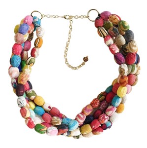Aarini Kantha Collar Necklace | Milwaukee Art Museum Store