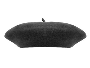 Black Wool Beret Hat | Milwaukee Art Museum Store