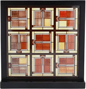 Unity Temple Skylight Glass Art Panel - Frank Lloyd Wright | Milwaukee Art Museum Store