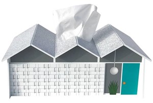 Folded Plate House Tissue Box Cover | Milwaukee Art Museum Store
