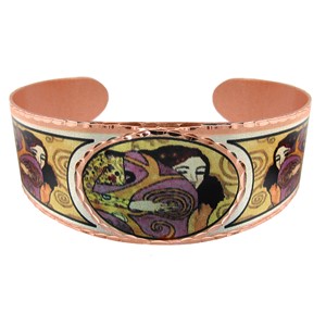 Klimt Montage Wide Cuff Bracelet | MIlwaukee Art Museum