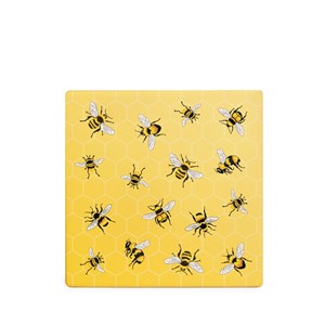 Bees Coaster Set of Four | Milwaukee Art Museum