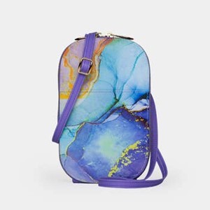 Blue Marble Crossbody Bag - Web Only Exclusive | Milwaukee Art Museum
