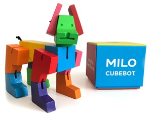 Milo Cubebot Multi-Colored | Milwaukee Art Museum Store