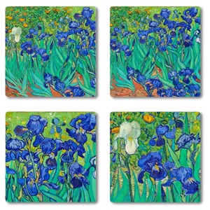 Van Gogh Irises Coaster Set | Milwaukee Art Museum