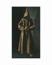 Saint Francis of Assisi in His Tomb by De Zurbarin Gicl&#233;e Print