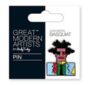 Jean-Michel Basquiat Enamel Pin