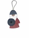 Painted Viking Wooden Ornament