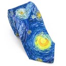 Starry Night Silk Tie