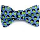 Apples and Hats Silk Bow Tie