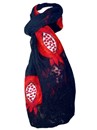 Red Pomegranate Scarf - WEB EXCLUSIVE