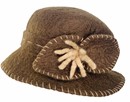 Brown Hat with Bow - WEB EXCLUSIVE