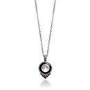 Classic Pewter Moonphase Necklace - Web Only Exclusive